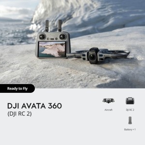 DJI Avata 360 نسخه DJI RC 2 | فیلمبرداری 360 درجه 8K