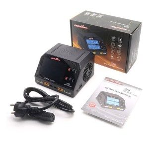 شارژر دو کاناله Ultra Power UP8 | ۶۰۰ وات DC با جریان ۱۶ آمپر و صفحه نمایش ۳.۵ اینچی رنگی