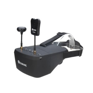 عینک FPV EV800D  | صفحه نمایش ۵ اینچ HD با تنوع آنتن دوگانه (Diversity) و DVR داخلی