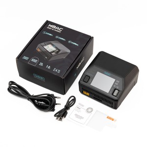 شارژر هوشمند ToolkitRC M8AC AC/DC 600W 20A مخصوص باتری‌های LiPo تا 8S