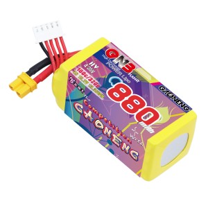 باتری GNB LiHV 4S 880mAh 160C XT30 | باتری حرفه‌ای FPV برند Gaoneng