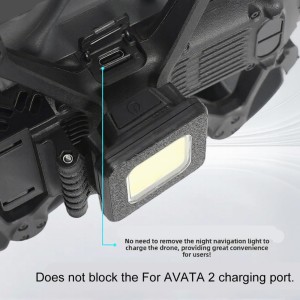 چراغ پرواز شب DJI Avata 2 | چراغ LED شارژی مخصوص DJI Avata 2
