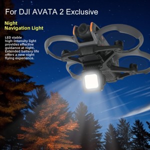 چراغ پرواز شب DJI Avata 2 | چراغ LED شارژی مخصوص DJI Avata 2