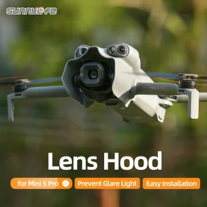 هود لنز و ضدتابش Sunnylife برای DJI Mini 5 Pro | محافظ گیمبال و دوربین