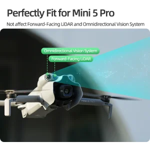 هود لنز و ضدتابش Sunnylife برای DJI Mini 5 Pro | محافظ گیمبال و دوربین