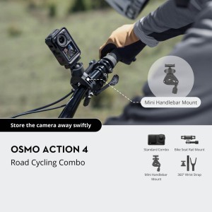 اسمو اکشن 4 رود سایکلین-Osmo Action 4 Road Cycling Combo
