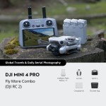 مینی 4 پرو کمبو (آرسی2)-DJI Mini 4 Pro Fly More Combo (DJI RC 2)