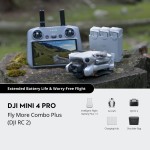 مینی 4 پرو کمبو پلاس (ریموت آرسی2)-DJI Mini 4 Pro Fly More Combo Plus (DJI RC 2)