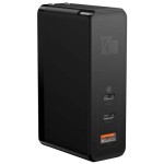 شارژر دیواری سوپر فست شارژ 120 وات بیسوس Baseus 2 Type-C / USB-C + USB Ports CCGAN-K01