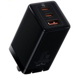 شارژر ۶۵ وات سه پورت بیسوس Baseus Home Charger GaN3 Pro 2Type-C + USB 65W CCGAN65C3
