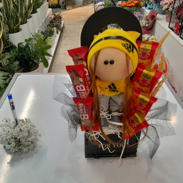 پک عطر ولنتاین برای زنان کد A25 با عروسک و شکلات