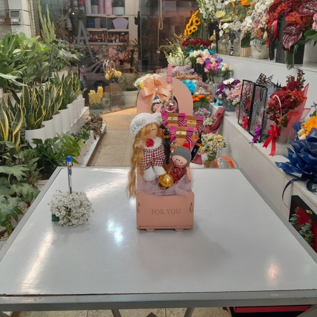 جعبه تبریک ولنتاین به خواهر