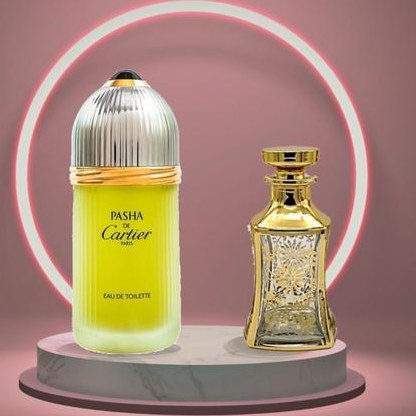 عطر گرمی کارتیر پاشا مردانه - میلی - خالص و بدون الکل- Cartier Pasha