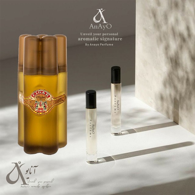 عطر روغنی و گرمی از ادو تویلت مردانه ادکلن سیگار تلخ حجمی میلی