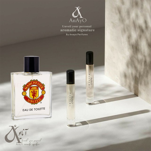 عطر گرمی دسته مردانه منچستر یونایتد ای اف پرفیوم ادوتویلت Manchester United A.F perfum EDT For Men