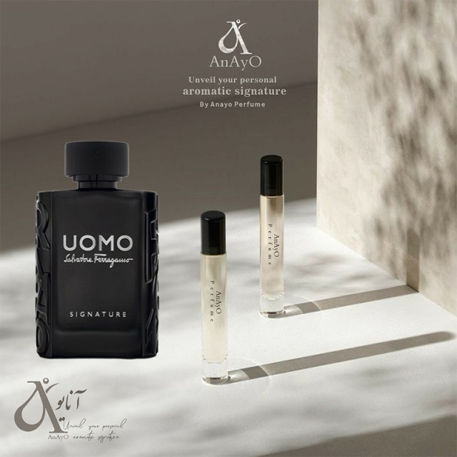 عطر گرمی مردانه سالوادور فراگامو مدل Uomo Signature