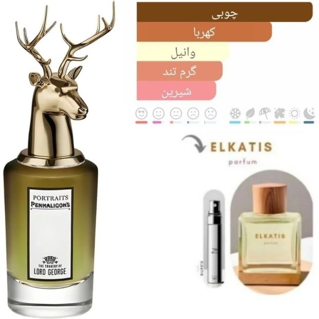 عطر روغنی از ادکلن پنهالیگونز تراژدی آف لرد جرج (1میل) لوزی گرید Top