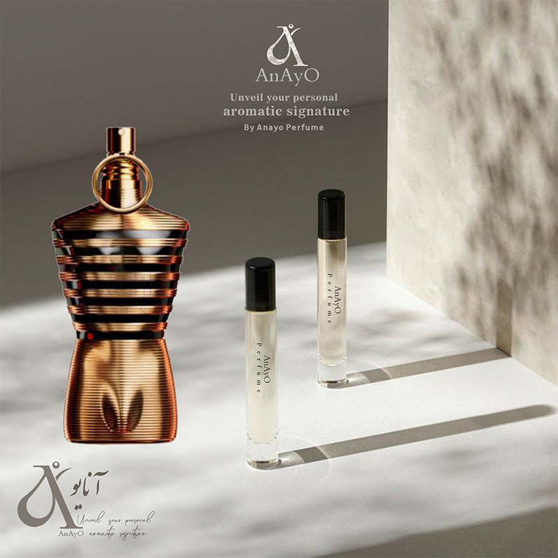 عطر گرمی مردانه مشابه برند کالکشن کد ۳۲۳ ادوپرفیوم  ژان پل گوتیه له میل الکسیر حجمی میلی