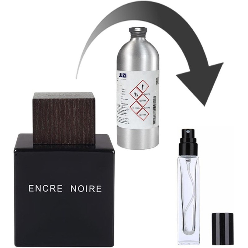 دکانت عطر لالیک انکر نویر (لالیک بلک) - برند لوزی - ادو پرفیوم - 10میل