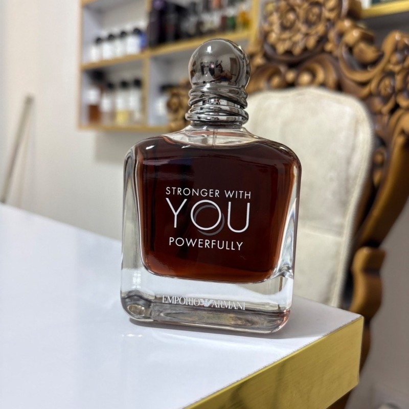 عطر گرمی مشابه ادوپرفیوم مردانه آرمانی Stronger With You Powerfully ml