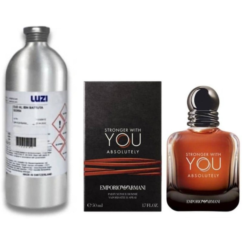 عطر گرمی لوزی استرانگر ویت یو ابسولوتلی عطر ادوپرفیوم مردانه حجمی میلی‌