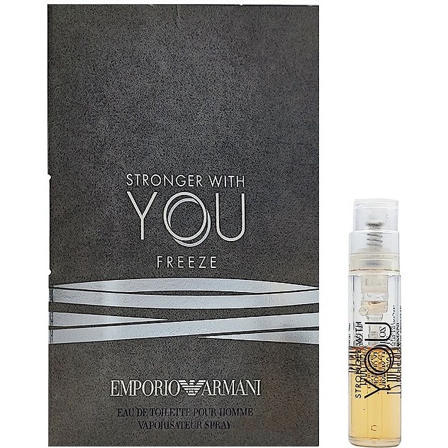 عطر گرمی استرانگر ویت یو فریز ادو تویلت مردانه حجم 1.2 میل سمپل