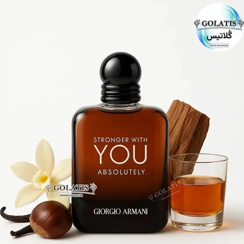 عطر گرمی مشابه ادوپرفیوم مردانه استرانگر ویت یو ابسولوتلی حجمی میلی