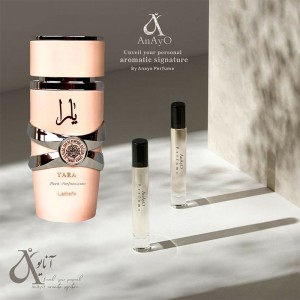 عطر گرمی لطافه یارا صورتی
