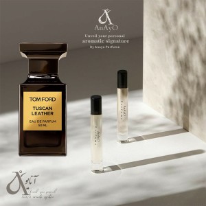 اسانس و عطر گرمی ادوپرفیوم فراگرنس ورد مدل توسکان لدر رایحه تلخ و گرم