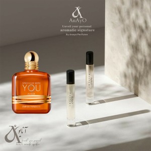 عطر گرمی استرانگر ویت یو آمبر حجم به صورت میل