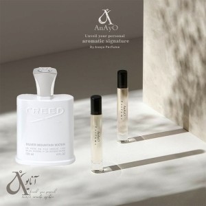 اسانس عطر  مدل کرید سیلور مانتین ادوپرفیوم خنک لوزی واتر حجمی میلی