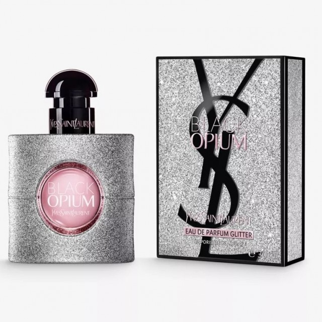 YVES SAINT LAURENT Black Opium Glitter Eau de Parfum 2025 - ایو سن لورن بلک گلیتر ادوپرفیوم ۲۰۲۵