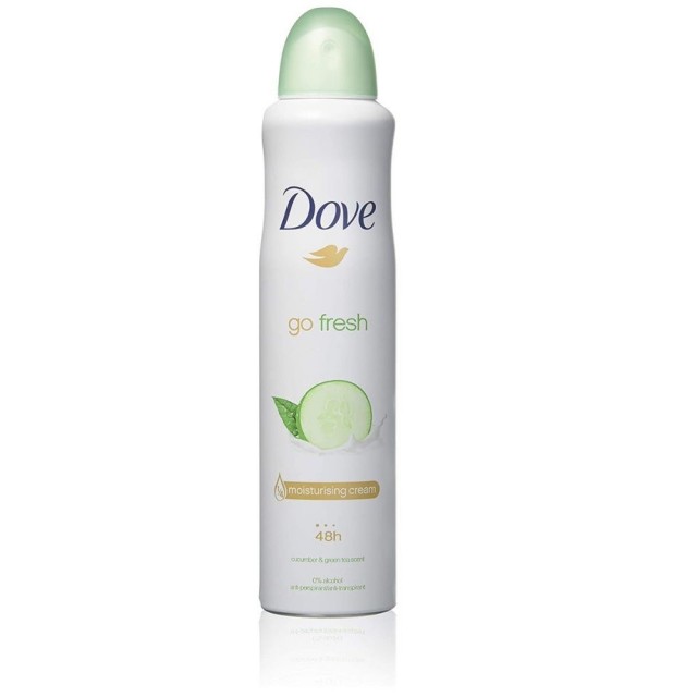 اسپری ضد تعريق داو رایحه ی خیار و چای سبز