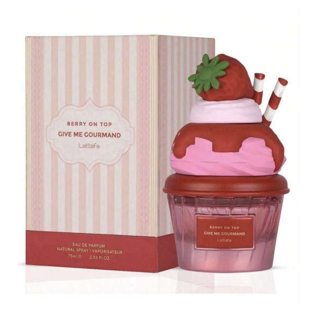 عطر ادکلن لطافه گیو می گورماند مدل بری آن تاپ 75میل  Lattafa Berry on Top