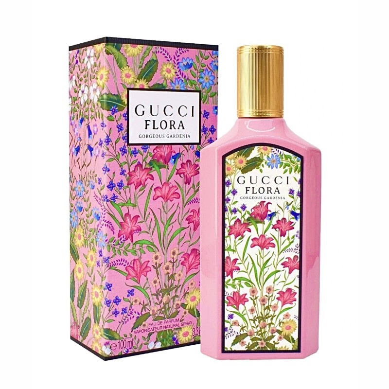 عطر ادکلن گوچی فلورا گورجس گاردنیا ادوپرفیوم 100میل  Gucci Flora Gorgeous Gardenia EDP