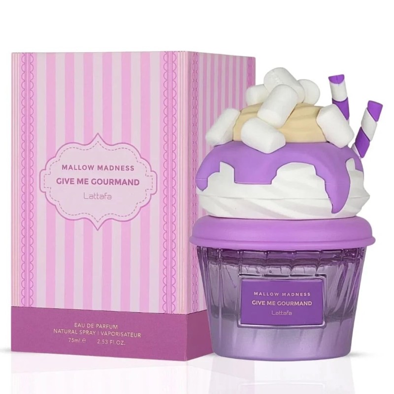 عطر ادکلن لطافه لطافه مالو مدنس 75میل   Lattafa Mallow Madness