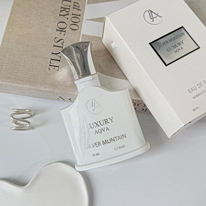عطر ادکلن ادکلن کرید سیلور مانتین واتر 50میل ( لاکچـری آکوا )  Creed Silver Mountain Water ( Luxury Aqua )