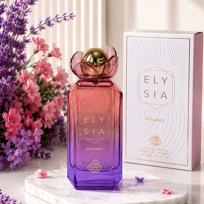 عطر ادکلن کایالی فلور ماجستی رز رویال فرگرانس ورد 100میل  ELY SIA Elegance Fragrance World  (Kayali Fleur Majesty Rose Royale 31)