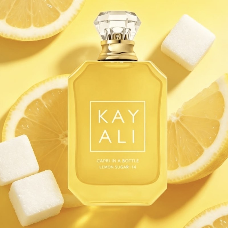 ادکلن کایالی کاپری این باتل لمون شوگر۱۴ 100میل مسترکوالیتی  Kayali - Capri in a Bottle Lemon Sugar 14
