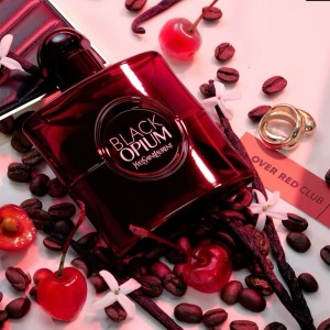 YVES SAINT LAURENT Black Opium  Over Red -  ایو سن لورن بلک اوپیوم اور رد