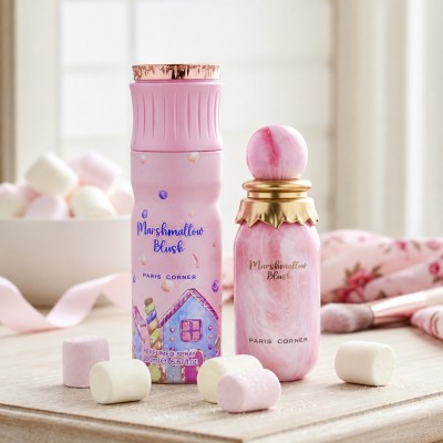 اسپری بدن مارشمالو بلاش پاریس کرنر اورجینال 200میل  Paris Corner Marshmallow Blush Body Spray