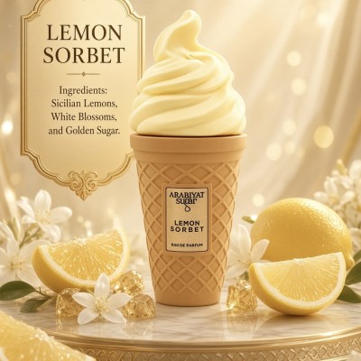 عطر ادکلن عربیات شوگر لمون سوربت اورجینال 100میل  Arabiyat Sugar Lemon Sorbet
