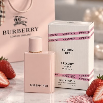 عطر ادکلن بربری هرالکسیـر د پارفوم 50میل ( لاکچـری آکوا )  Burbury ( Luxury Aqua )