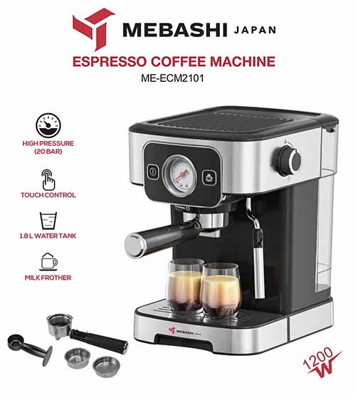 اسپرسو ساز مباشی مدل  ME-ECM 2101