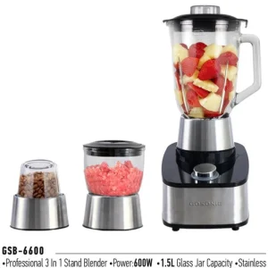 مخلوط کن و آسیاب کن گوسونیک مدل GSB-6600