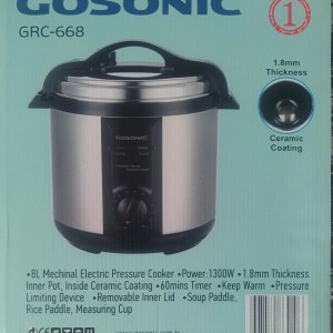 زودپز برقی گوسونیک مدل GRC 668