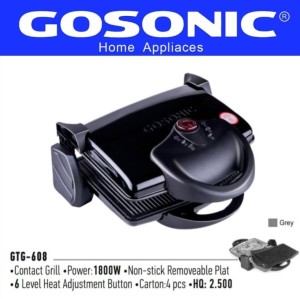 گریل ساندویچ ساز  و کباب پز گاسونیک  GTG-608