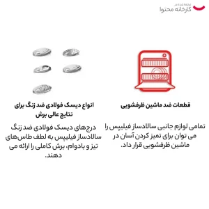 سالادساز فیلیپس مدل HR-1388