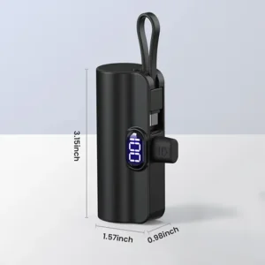 پاور بانک مینی  شیائومی جیبی ظرفیت ۵۰۰۰ میلی‌آمپر