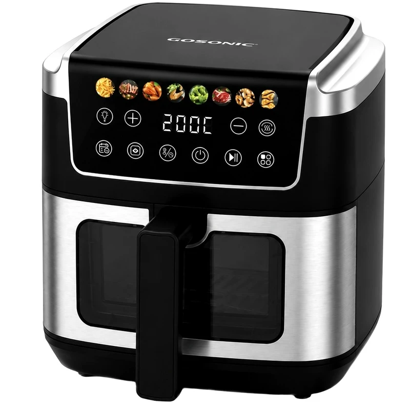 سرخ کن گوسونیک مدل GAF-849 ظرفیت ۹ لیتر استیل